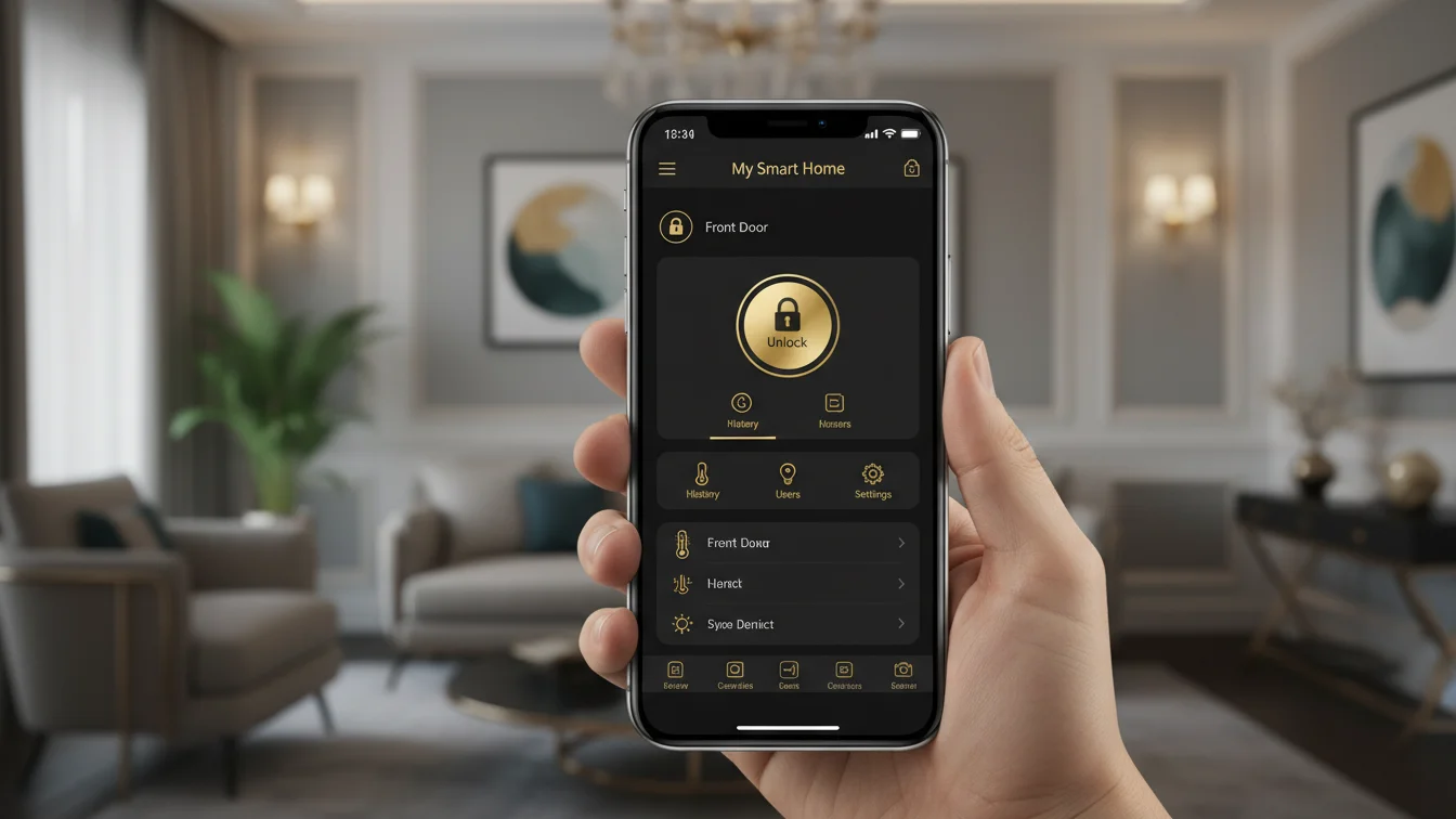 Alata Smart Lock App Interface